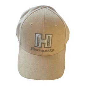 Hornady Snapback Adjustable Embroidered Ammunition Hat Tan